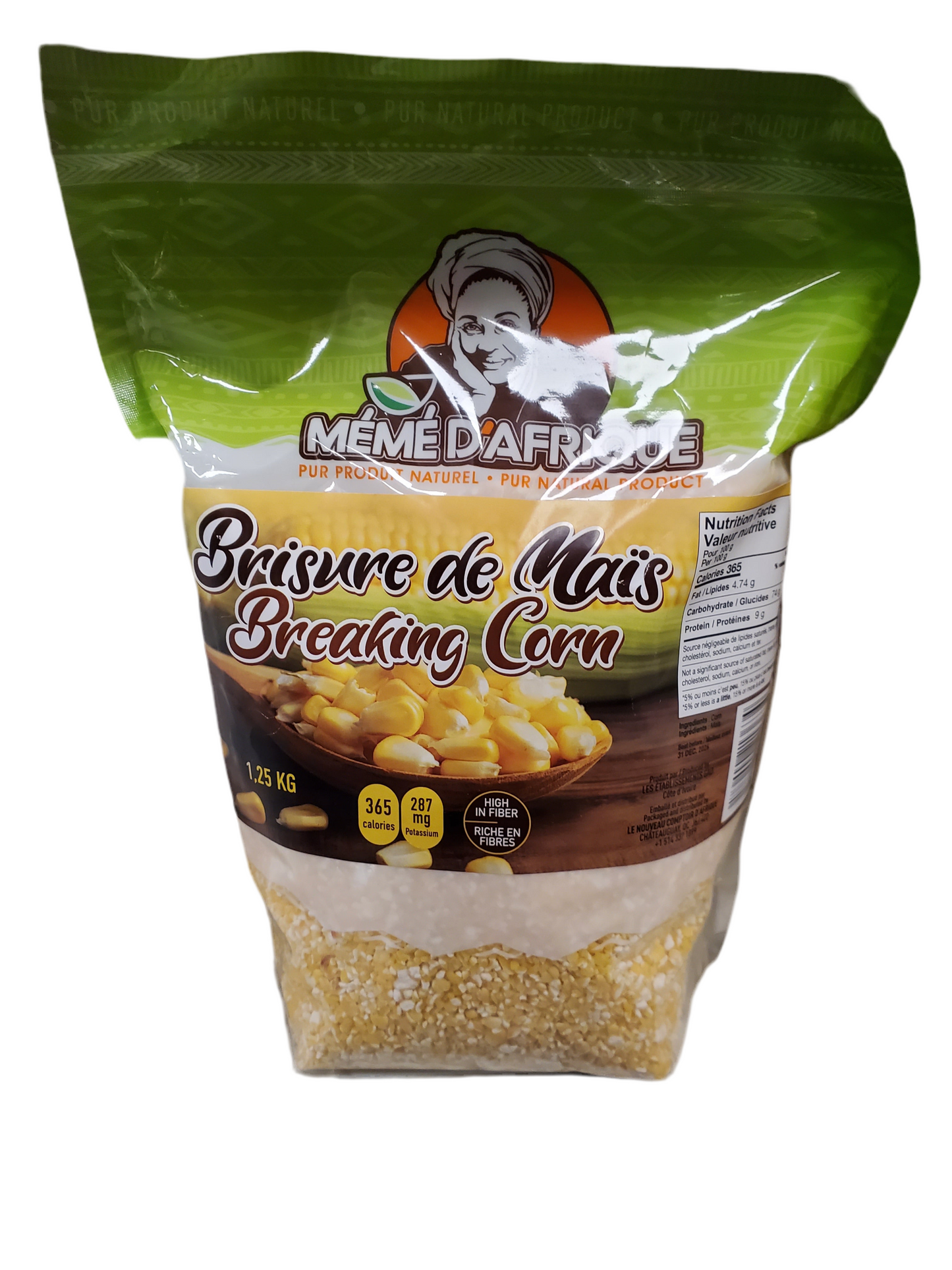 Meme Afrique Brisure Mais (1.25kg)