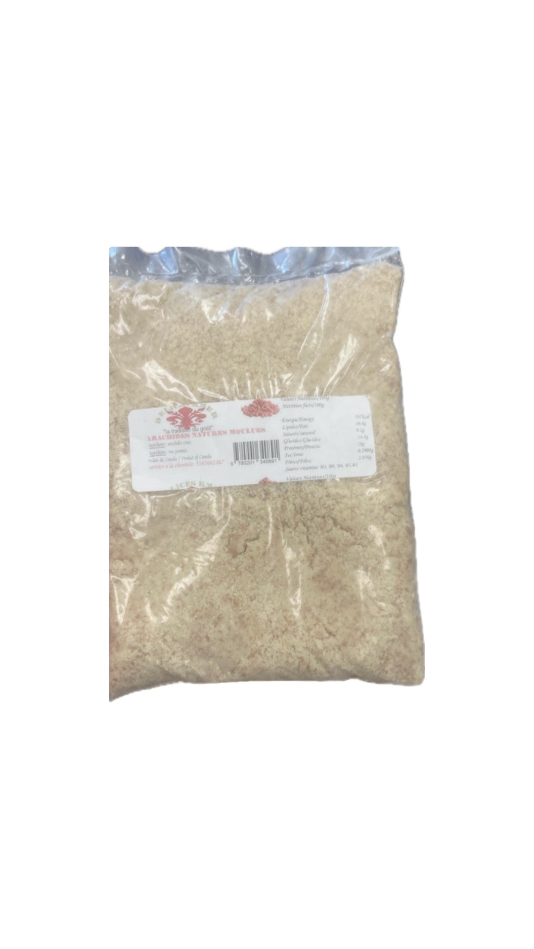 La tradition du gout arachides moulus 450g