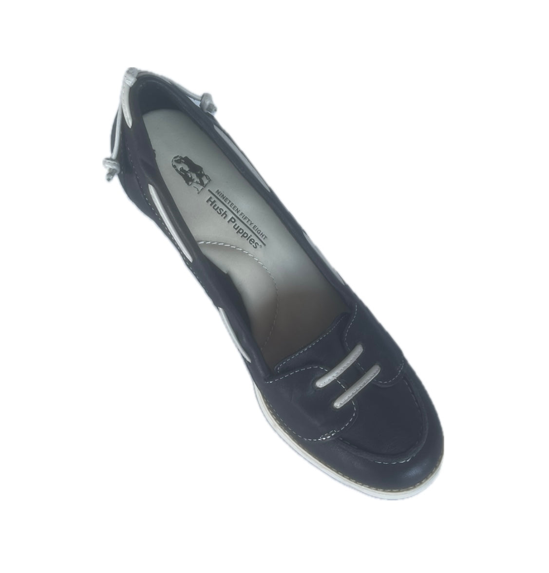 Hush Puppies - Farallon (Black Leather)