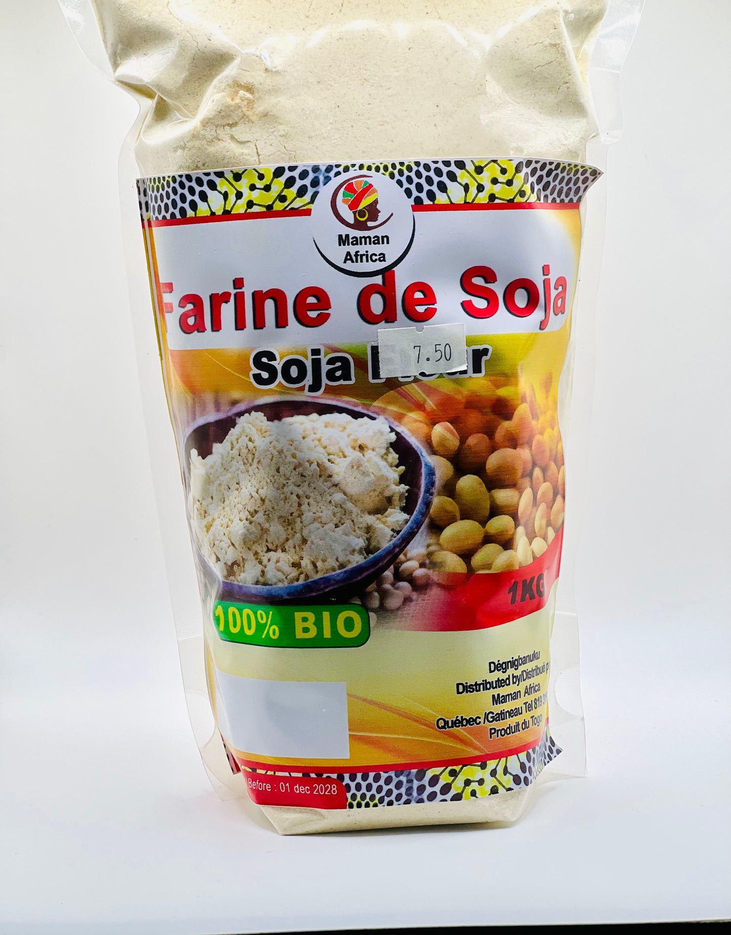 Farine de soja Mama Africa 1kg
