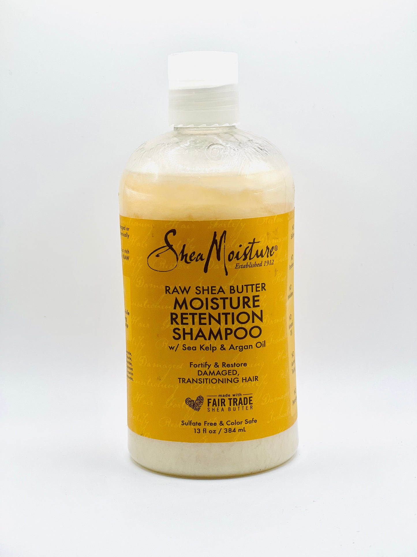 Shampoing boucles et brillance à la noix de coco et à l'hibiscus de Shea Moisture avec Silk Routine et huile de Neem (384 ml)
