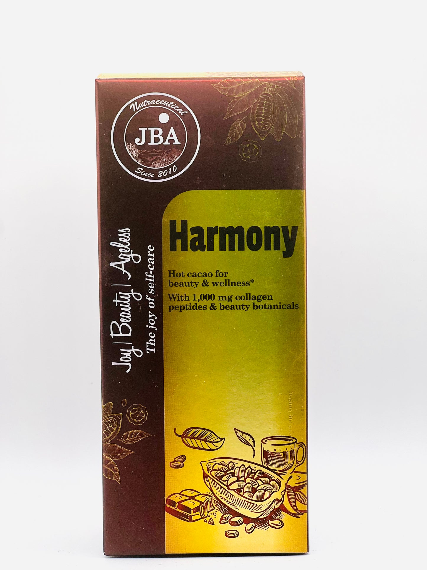 Chocolat chaud Joy Beauty Ageless Harmony pour la beauté et le bien-être