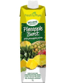Jus d'ananas frais et pur (1 L)