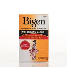 Couleur de cheveux noire orientale Bigen 59