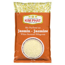 Riz blanc parfumé au jasmin Kim Phat (2 kg)