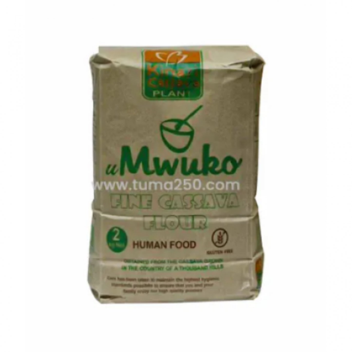 Kinazi Mwuko Farine Fine de Manioc (2kg)