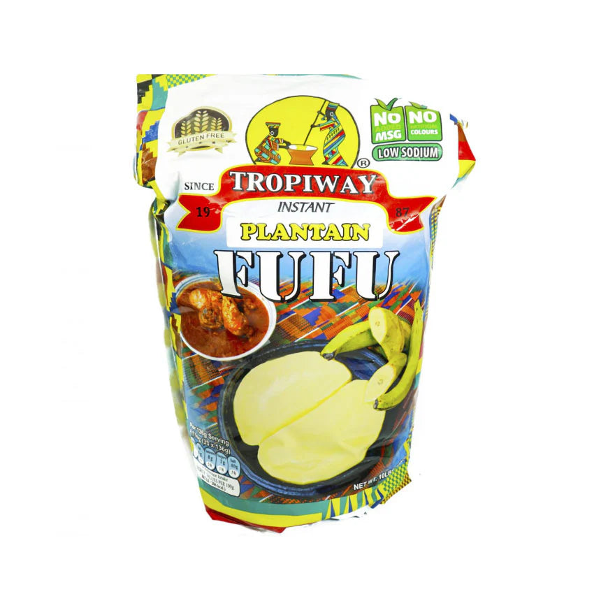 Fufu instantané de plantain Tropiway (10 lb)