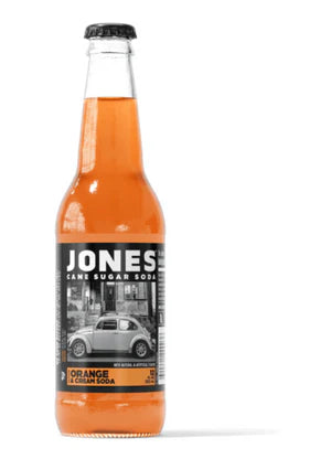 Boisson gazeuse à la crème d'orange Jones 355 ml
