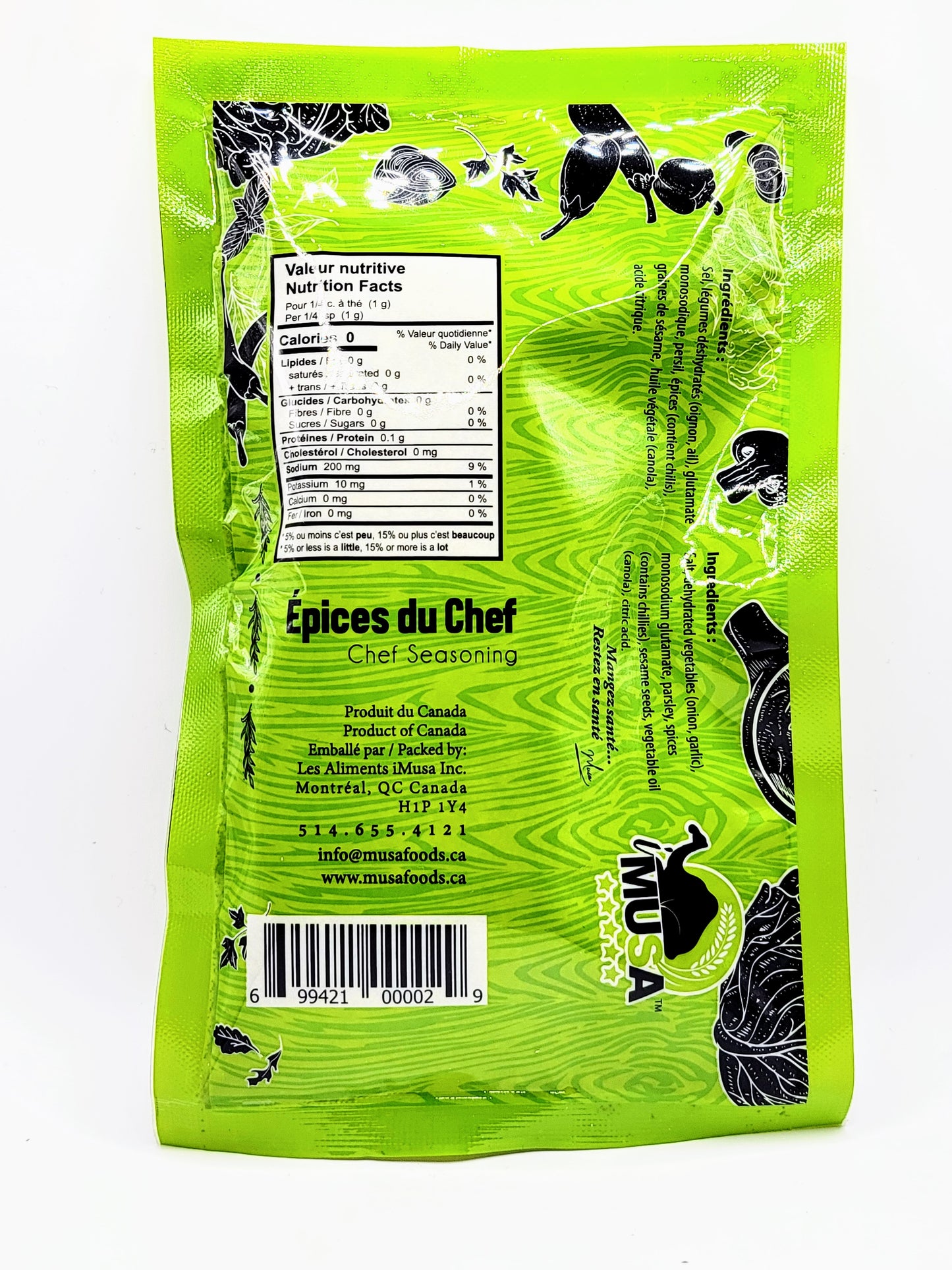 Musa Epices du Chef|Chef Seasoning (200g)