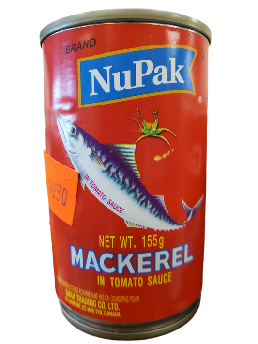 Nupak Mackerel Tomato Sauce (155g)