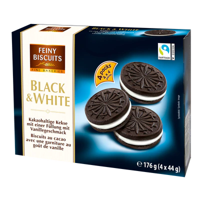 Feiny Biscuit Black & White