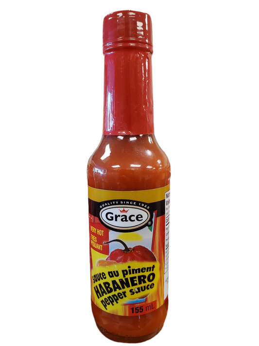 Sauce piquante au piment Habanero Grace