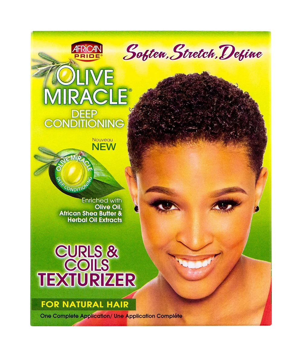 African Pride Olive Miracle Texturizer Kit #87