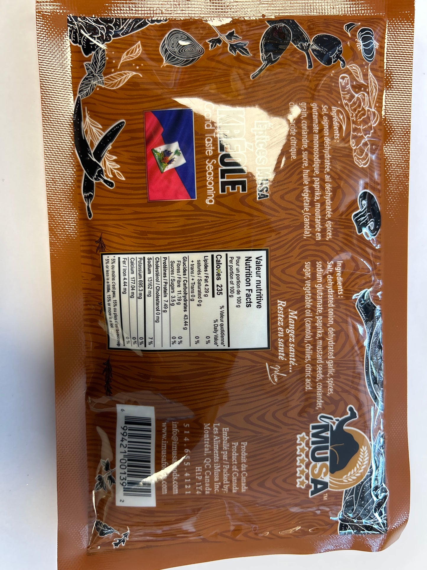 MUSA Épices Musa Kréole Grand Taste Seasoning (200g)