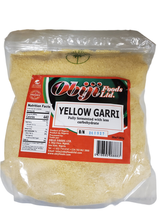 Obiji Yellow Garri (1.360kg)