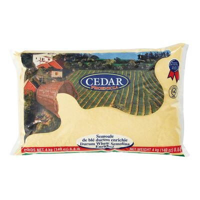 Durum Wheat Semolina Flour (4kg)