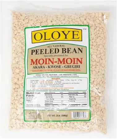 Bonjour Afrique Peeled Beans 1kg