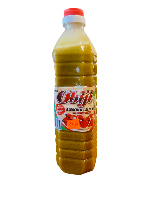 Huile de palme blanchie Obji (1L) sans cholestérol