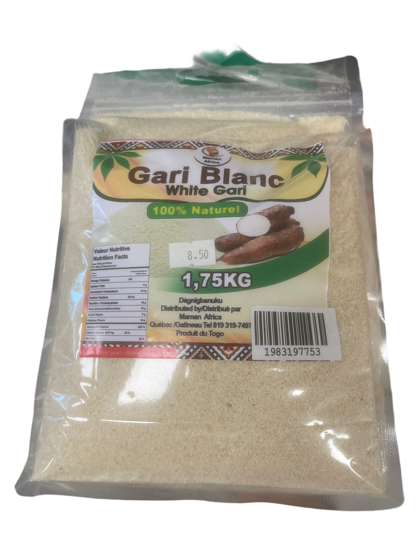 Mama Africa Gari blanc (1,75 kg)