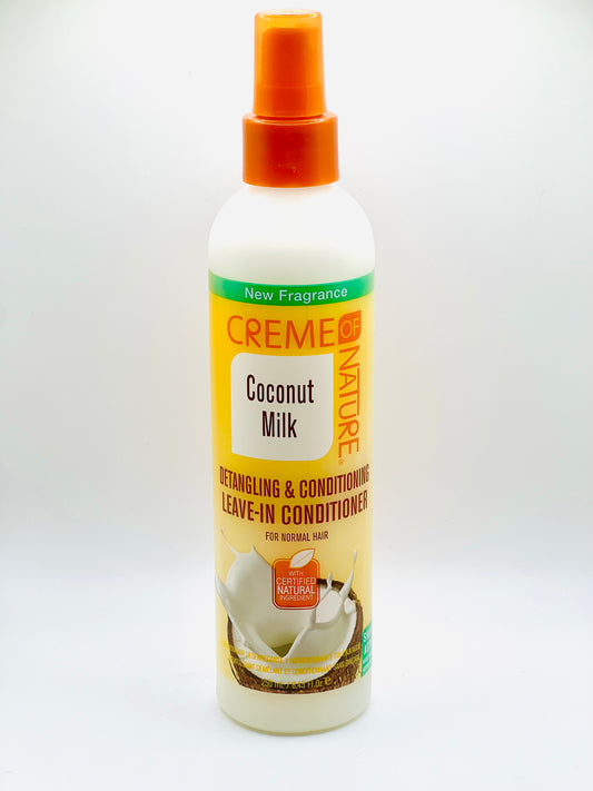 Crème démêlante et revitalisante sans rinçage Creme of Nature (250 ml)