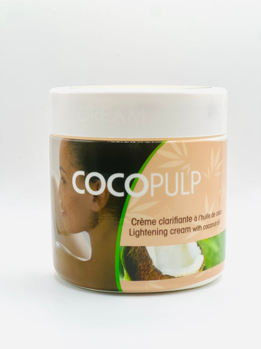 Crème éclaircissante Cocopulp à l'huile de coco (300 ml)