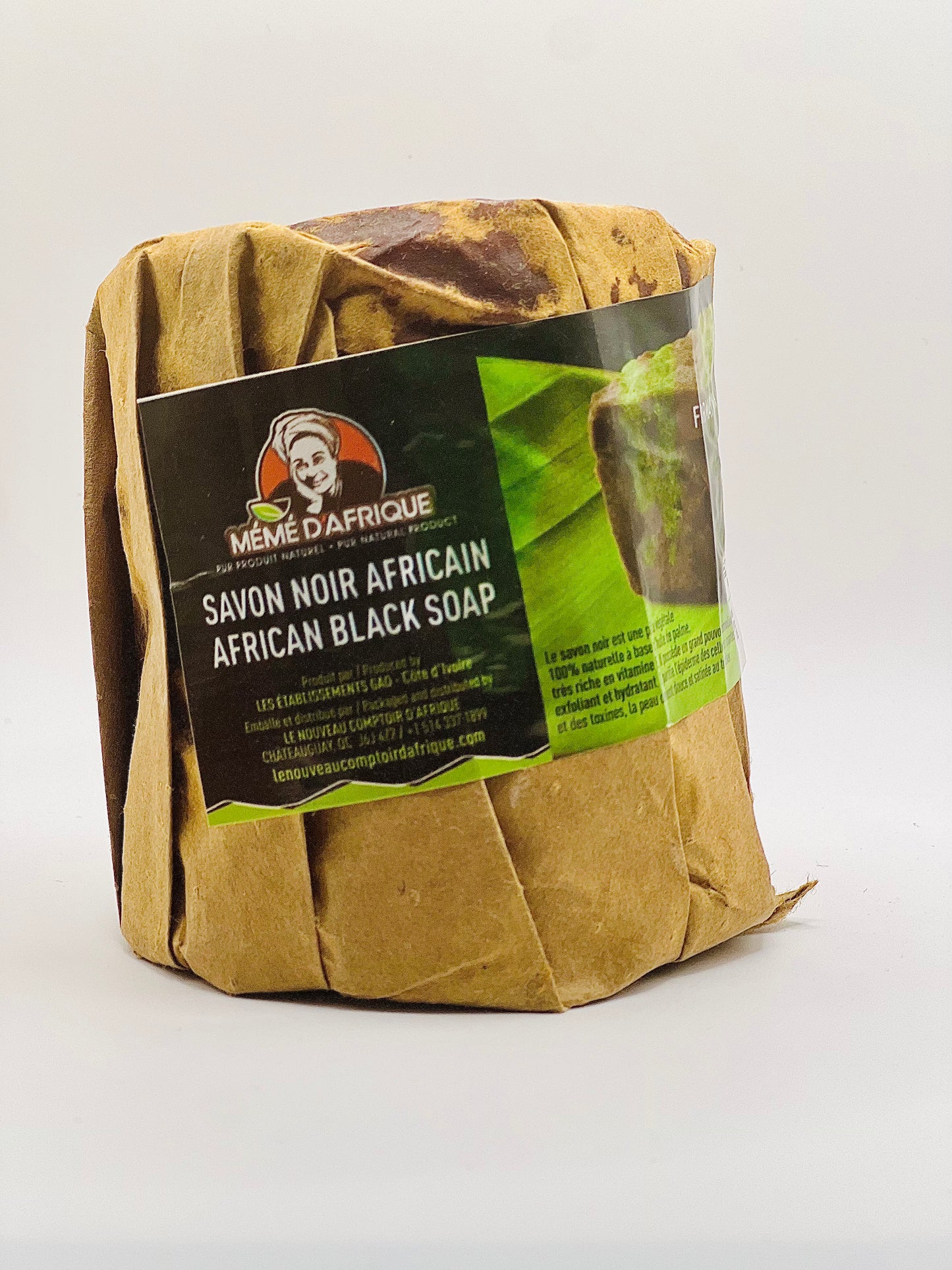 Mémé d'Afrique Savon Noir Africain