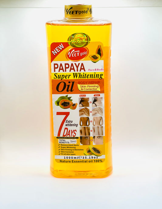 Veet gold-Papaya super whitening oil