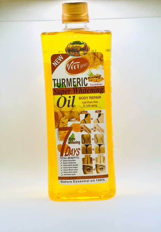 Veet gold-Tumeric super whitening oil