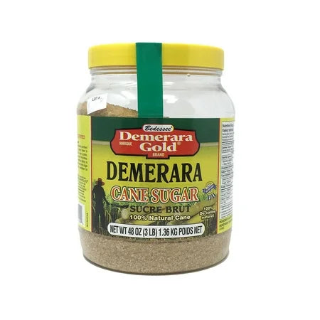 Cane sugar 100% natural cane (3lbs)1.36kg