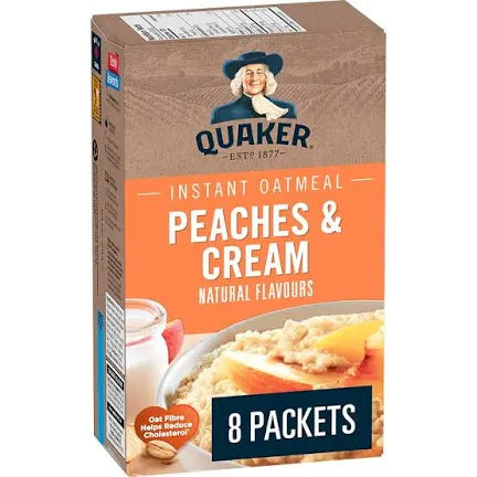 Quaker Peaches and Cream 264g