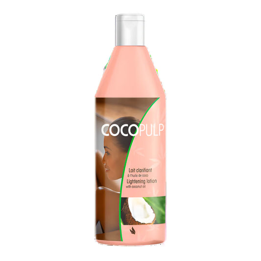 Lotion éclaircissante Cocopulp à l'huile de coco (500 ml)