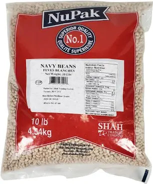 Haricots blancs Nupak Clic (4,45 kg)