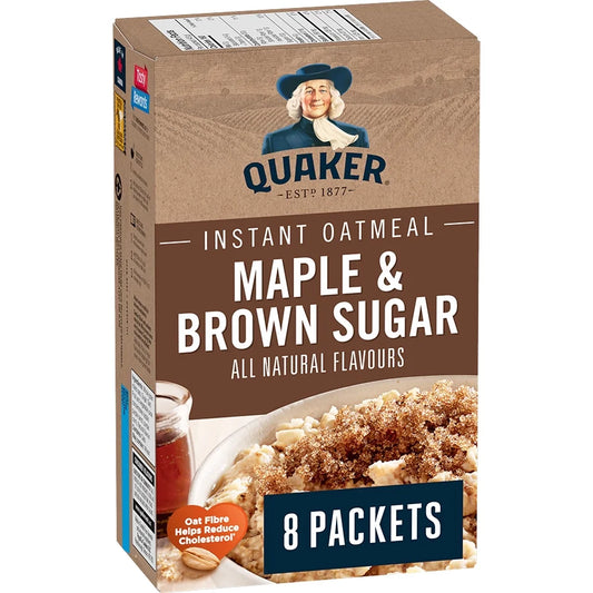 Quaker Maple Brown Sugar 344g