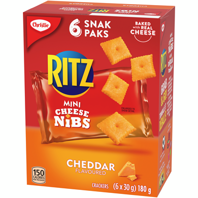 Ritz Snak Packs 6 x 30g