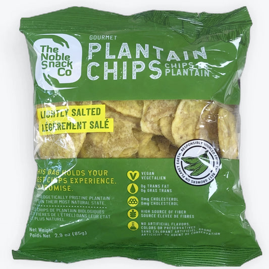 The Noble Snack Plantain Chips Lightly salted (85g)