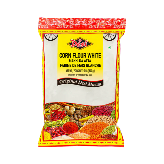 Farine de maïs blanche Desi (4 lb)