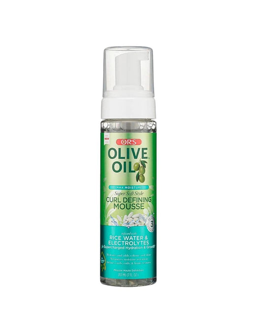 Organic Root Olive Oil Max Moisture Curl Defining Mousse (7 oz)