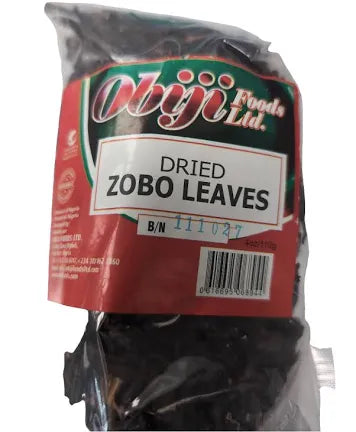 Obiji Dried Zobo Leaves 110g (Hibiscus)