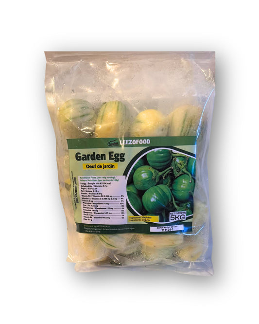 Afro Divine Fresh Frozen Bitter Garden Eggs 1kg