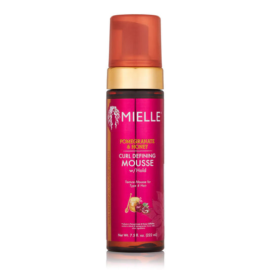 Mousse définissante pour boucles Mielle à la grenade et au miel (222 ml)