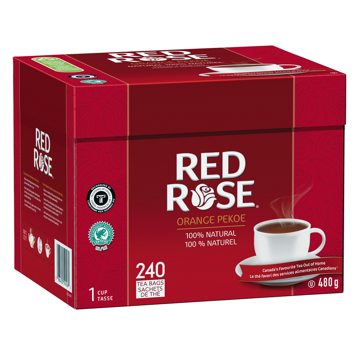 Red Rose Orange Pekoe Tea
Pack of 240