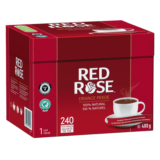 Red Rose Orange Pekoe Tea
Pack of 240