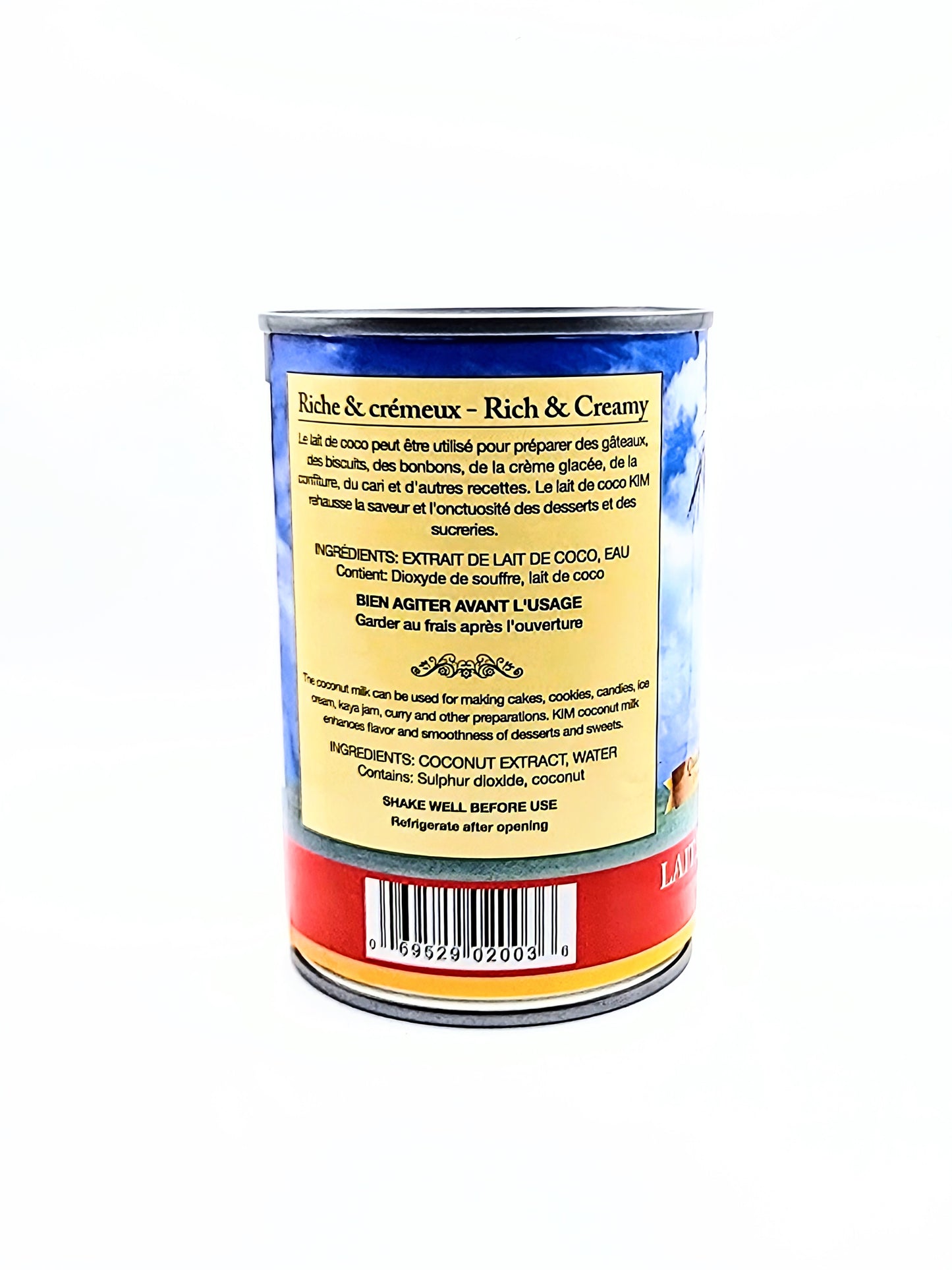 Lait de coco Kim (400 ml)